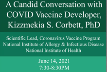 A Candid Conversation with Covid Vaccine Developer, Kizzmekia Corbett