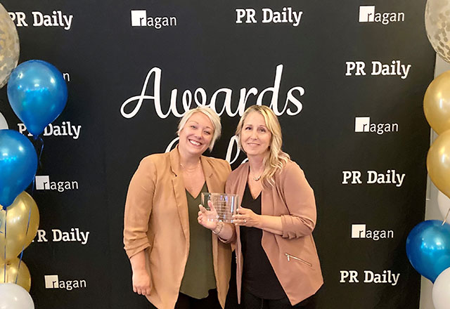 Sarah Enlow and Jill Vondrasek receive Ragan CSR and Diversity Honorable Mention Award